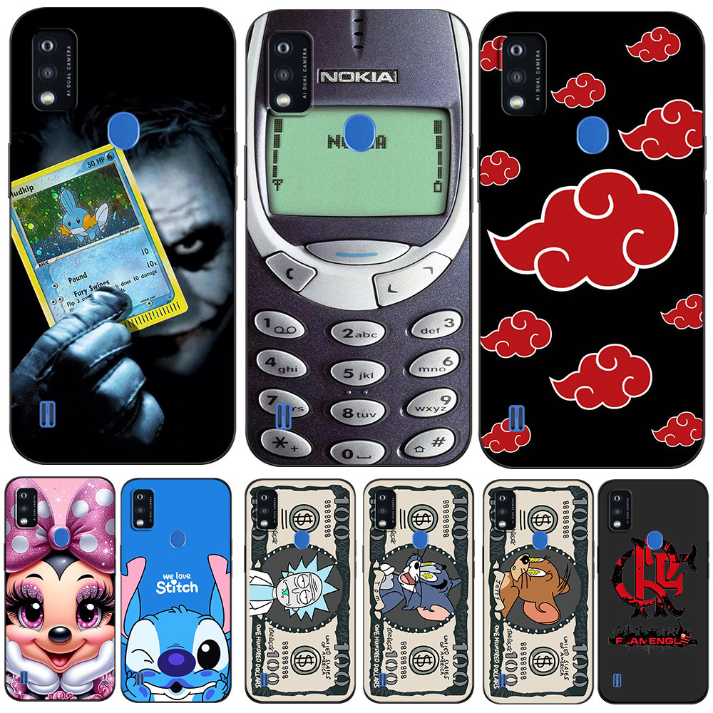 Ốp Lưng Cho ZTE Blade A51 Ốp lưng Bảo Vệ Silicon Mềm Đen Tpu anime Đô La Ngộ nghĩnh Hoạt Hình retro 