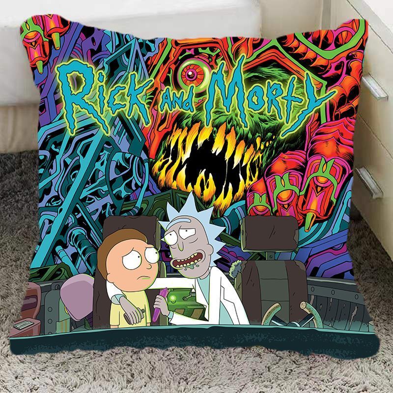 Và Morty Rick Và Morty Gối Anime Hai Chiều Cùng Phong Cách Vỏ Gối Nam Nữ Quà Tặng Sinh Nhật