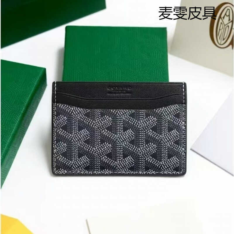 Goyard Đựng Thẻ Goyard Nam Nữ Thời Trang Ví Đựng Tiền Xu Đa Năng Thẻ Tài Liệu Túi Đi Lại Phù Hợp Với