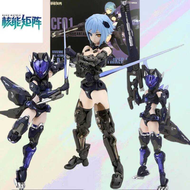 NUKE MATRIX MODEL KIT CF 01 VIVIENNE HAYHA Anime Action Figure Assembly Toys Model Gifts For boys Fo