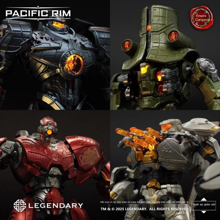 『CUPON』Imperial Sky Pacific Rim Eureka Raider Cherno Alpha Mô hình lắp ráp Mecha