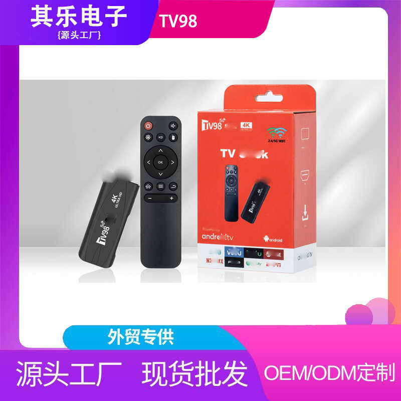 TV98 Mạng Set-Top HỘP TV Android TV HỘP 5G WIFI Bluetooth HD
