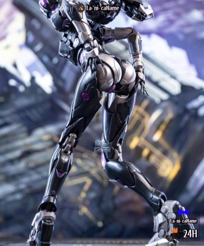 Sự quyến rũ vô hạn của Dark Arcee Phiên bản KO của cô gái cơ khí Gió và Sấm Arcee lắp ráp mô hình c