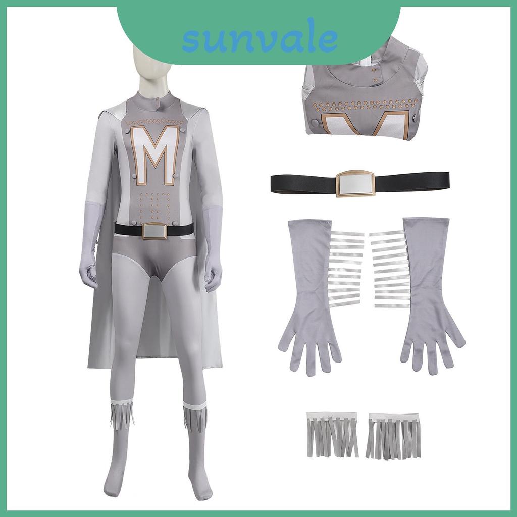 Trang phục Supervillain Megamind có mũi để biểu diễn sân khấu và người hâm mộ Cosplay