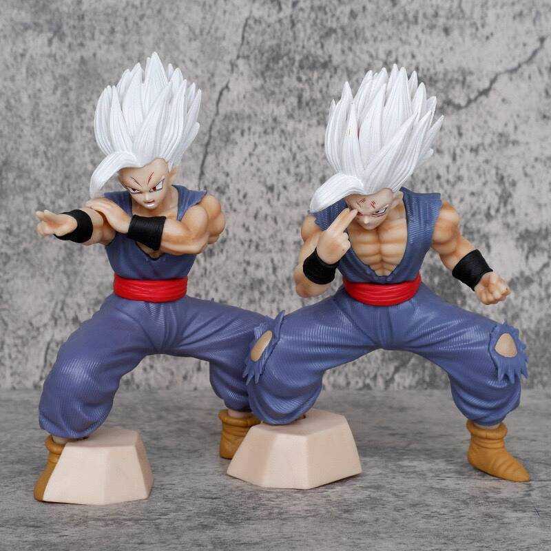 Dragon Ball Series Quái Vật Con Trai Gohan Ngồi xổm Tư Thế Tóc Pop Gohan Tập Hợp Gohan Tay Anime Mô 