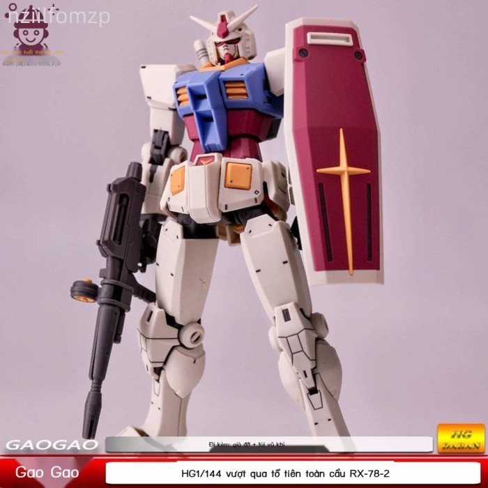 [GIÁ TỐT CHỌN MẪU] Sản phẩm mới HG Beyond Global Origin 1/144 RX-78-2 đi kèm với thiết bị và vũ khí
