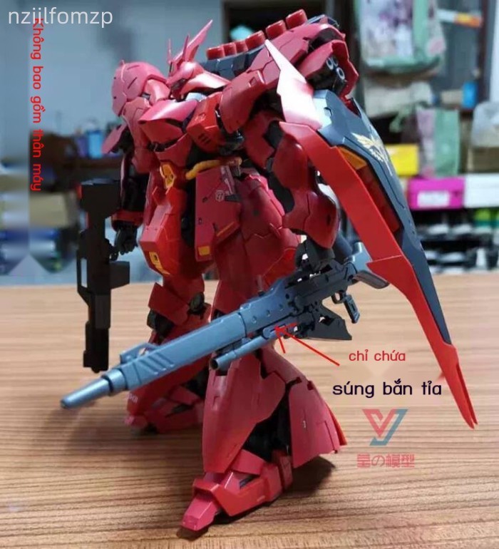 [GIÁ SỈ]  Mô hình lắp ráp Moon Eyebrow RG Sazabi, Sniper Rifle Mecha Girl, v.v.Phù hợp với tỷ lệ 1/