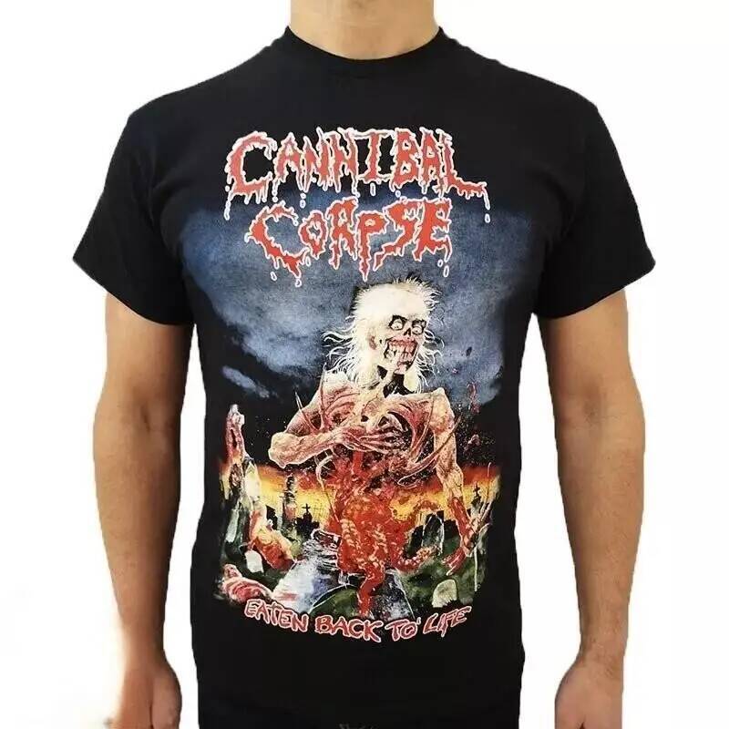 Cannibal Corpse 90 Eaten Back To Life Cotton Đen Áo Size S 5Xl