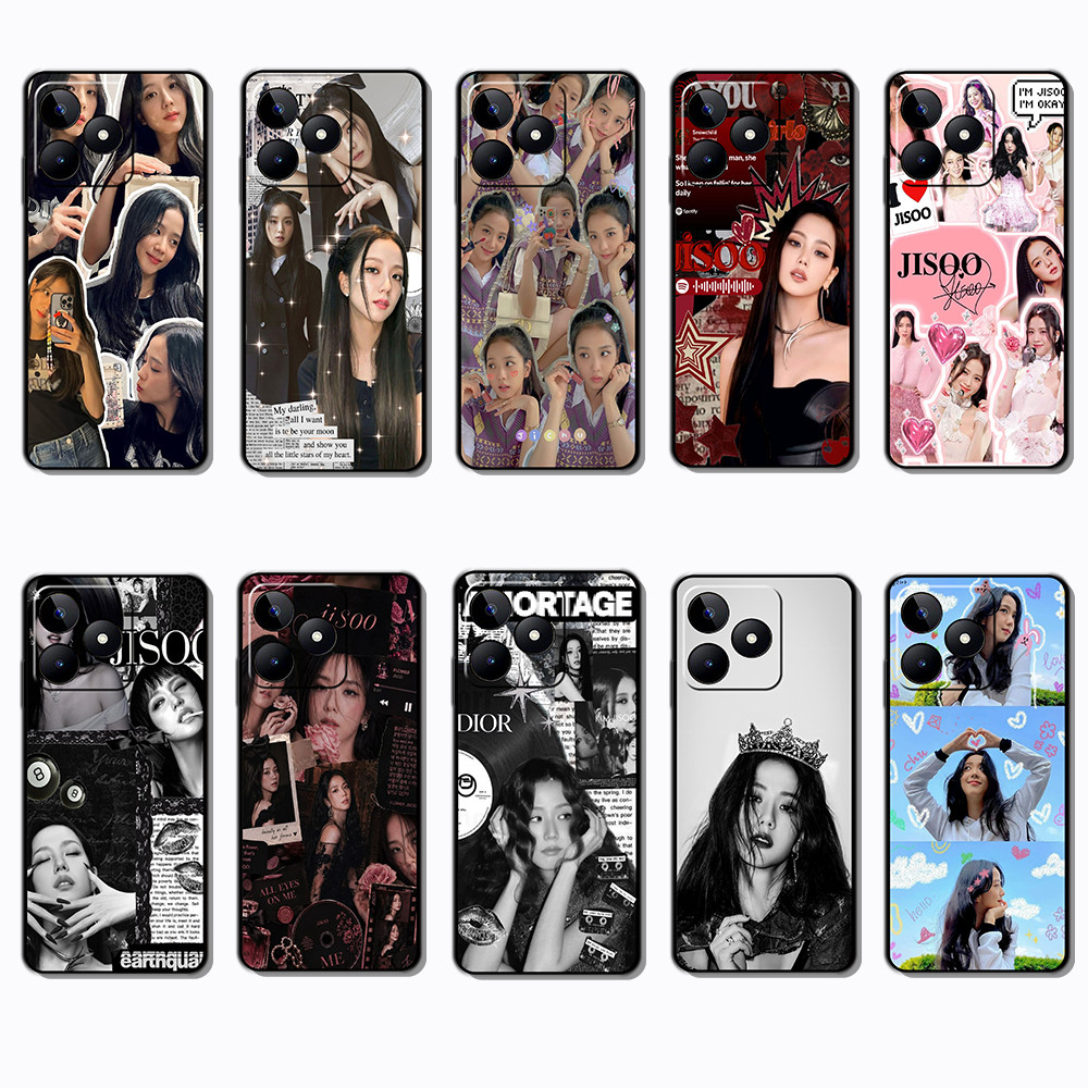 Ốp điện thoại màu đen mềm cho OPPO A5i A5X A5 Pro A5m A3NFC jisoo caseg