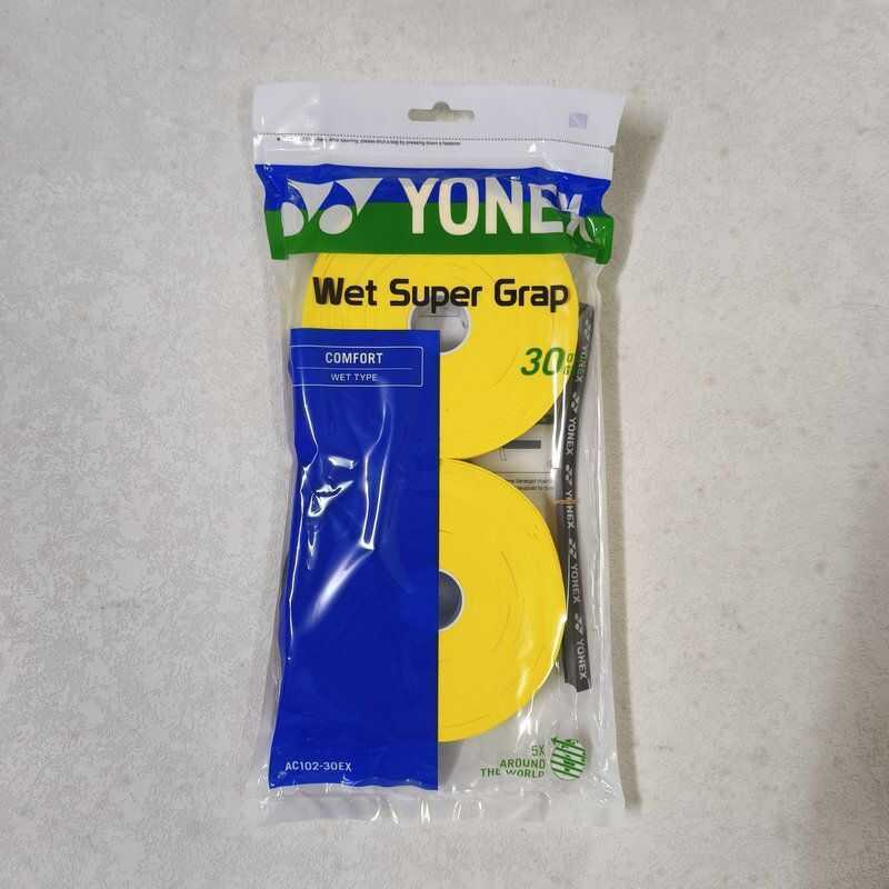 Yonex YONEX AC102EX cuộn lớn cầu lông, băng dính thấm mồ hôi cho vợt tennis.