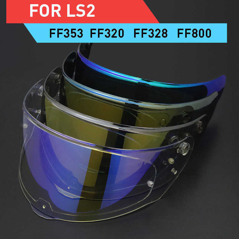 Thích hợp cho Mũ bảo hiểm LS2 FF320 / FF353 / FF8 Mạ Full Mũ bảo hiểm Ống kính Mũ bảo hiểm Phụ kiện