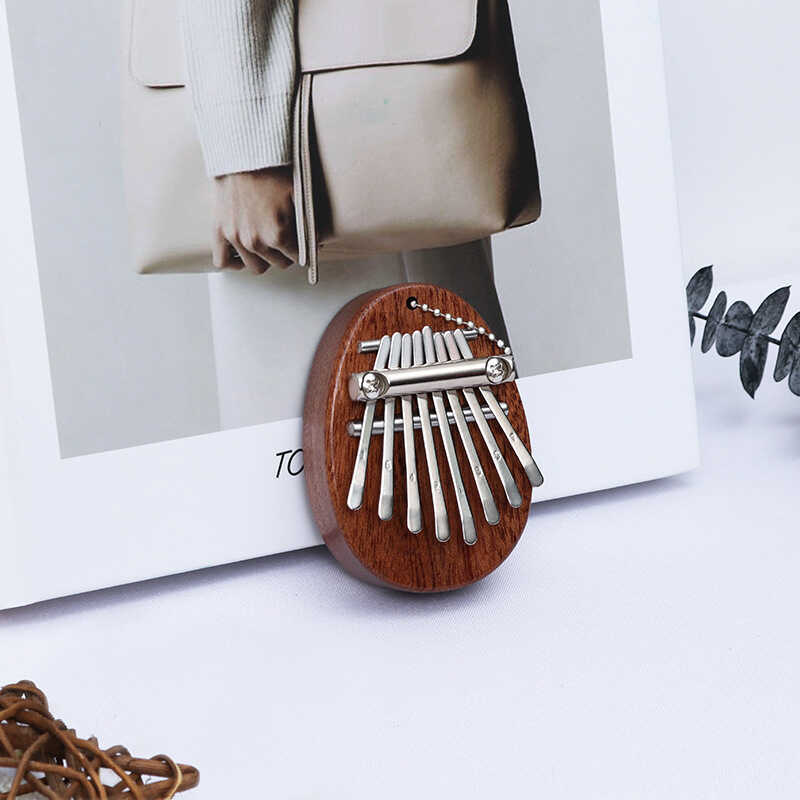 Chỉnh Chính Xác Vật Lý 8Tone Mini Ngón Tay Cái Piano Mini Kalimba Kalimba Ngón Tay Piano