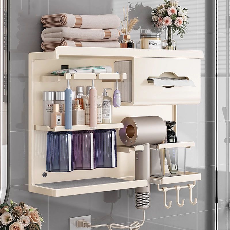 Phòng Tắm Giá Treo Máy Sấy Tóc Không Đục Lỗ Máy Sấy Tóc Móc Treo Khăn Lau Máy Sấy Tóc Giá Treo Phòn