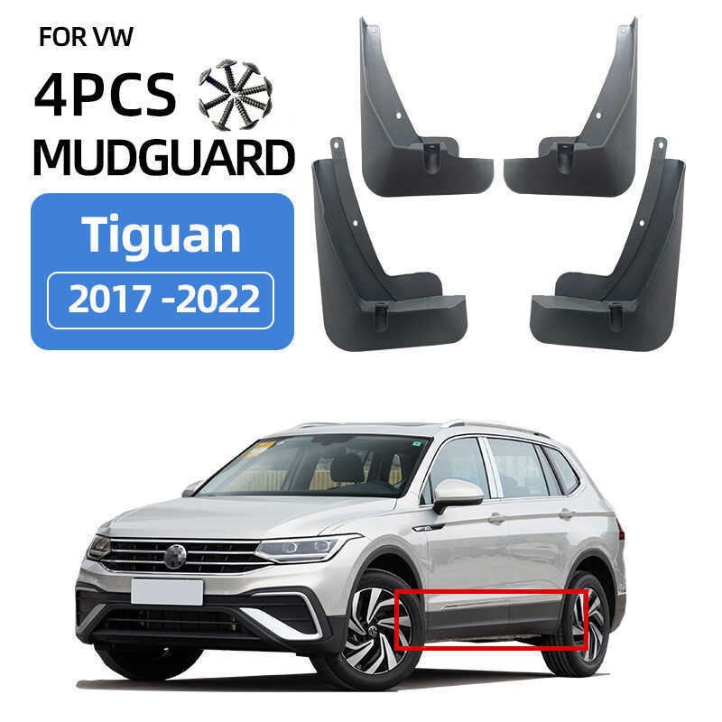 Thích hợp cho 2017-2022 Volkswagen Tiguan L VW Tiguan Ngoại Thương Phụ tùng ô tô Tiguan Chắn bùn