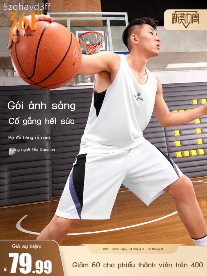 [GIÁ SỐC] Bộ nam 361 Aaron Gordon, mẫu mới mùa hè 2026, nhanh khô, thoáng khí, đồ thể thao bóng rổ