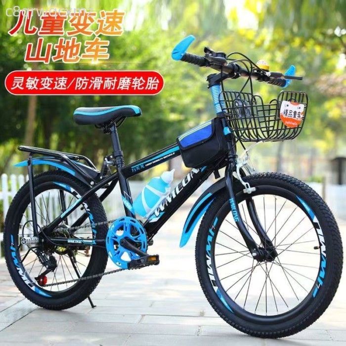 Xe đạp mới Xe đạp leo núi trẻ em Xe đạp nam nữ 18 inch 20 inch 22 inch 24 inch đua tốc độ trẻ em vừ