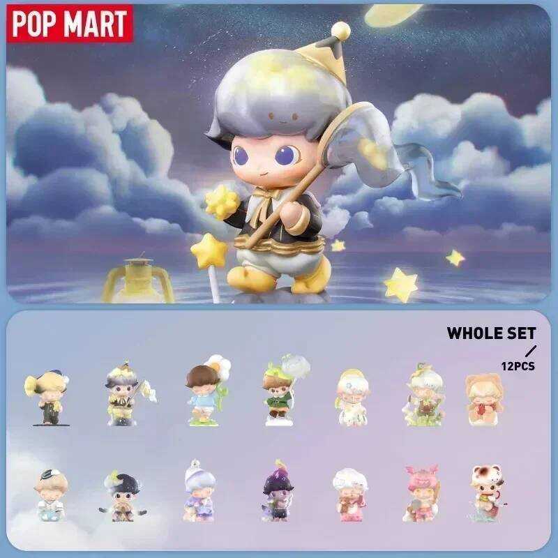POP MART DIMOO Weaving Wonders Series Blind Toys Kawaii Anime Action Figure Caixa Caja Surprise Myst
