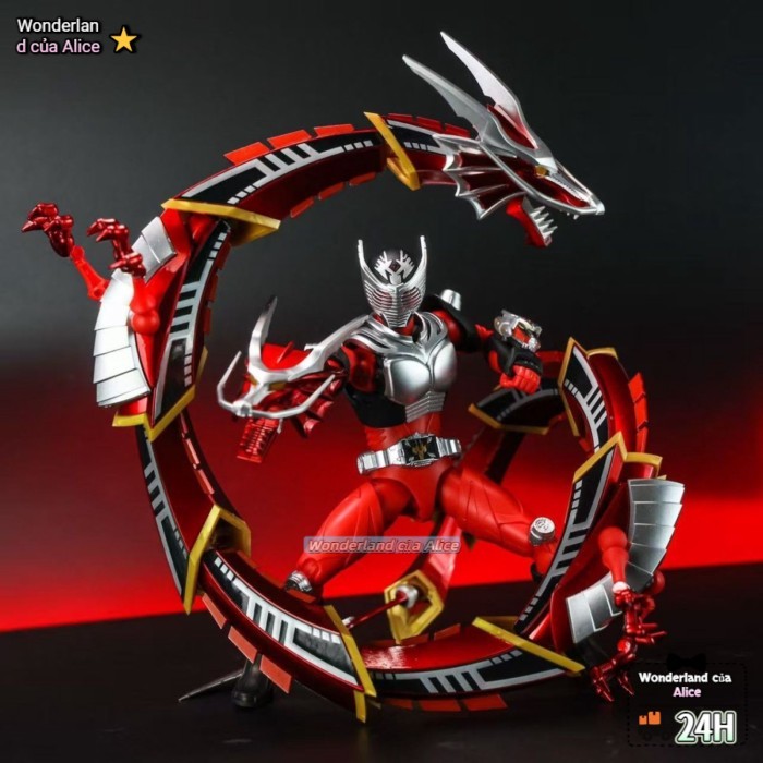 Ace Studio FRS Kamen Rider Ryuki RYUKI Mussou Dragon Heisei mô hình lắp ráp tấm xịt