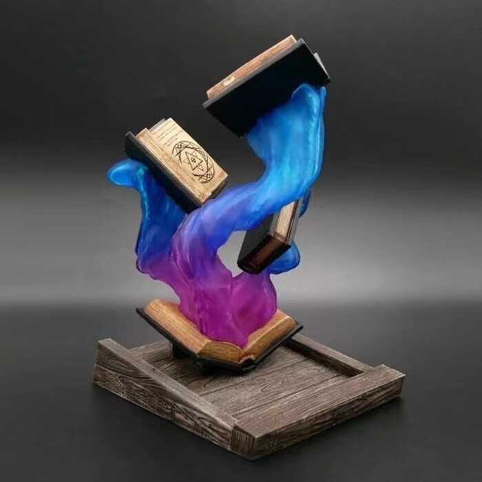 Magic Dice Tower Sách Trang Trí Thiết Kế Trang Trí Nhựa Thiết Kế Nhà Hình Magic Đổi Mới