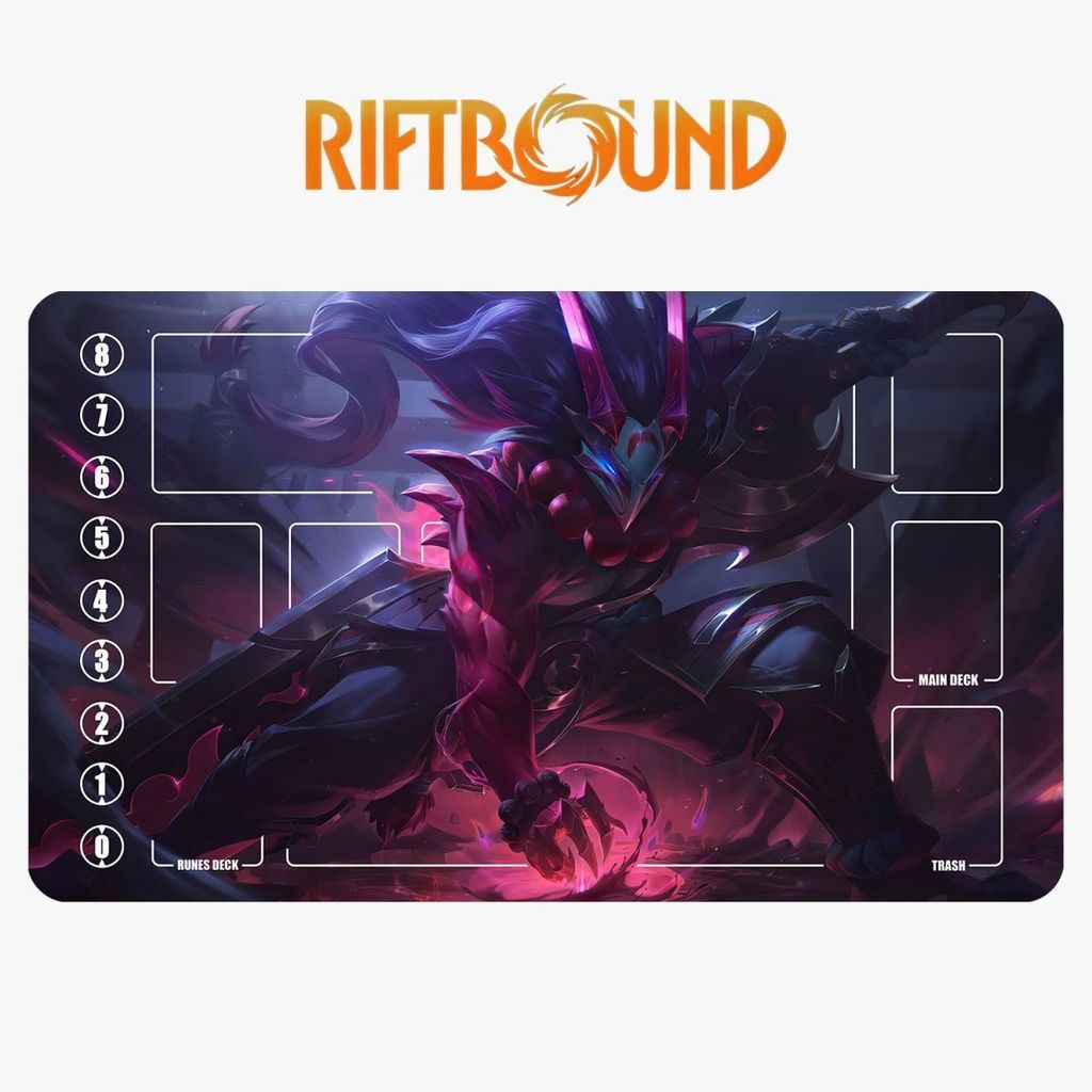 Thảm trải bài chiến trường League of Legends Runes, Thảm trải bài thêu người chơi, Thảm thẻ có thể g