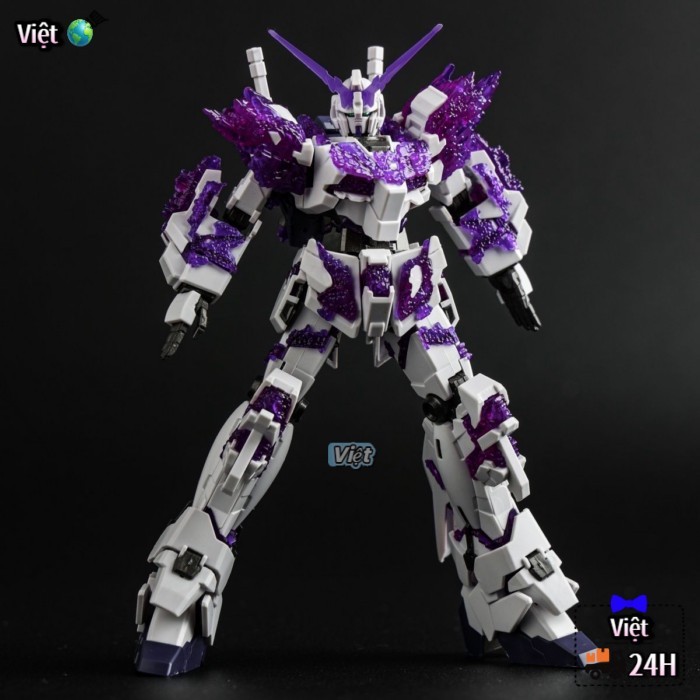 Mô hình lắp ráp thạch anh tím làm tối hạt nhân HGUC cơ sở độc quyền của Odaiba 1/144