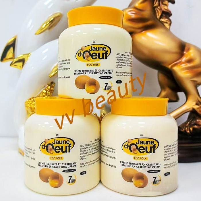Kem làm trắng da làm sạch sức sống Da Jaune d 'Qeuf EGG YOLK Kem dưỡng thể KAERA