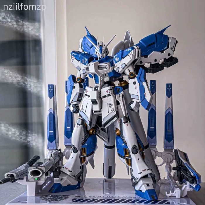 HOT- [ Ảnh thật ] Mô hình lắp ráp Gundam Hi-v Amuro Nu RG Hi-Nu 1/144 của GL Model, sản phẩm mới, k