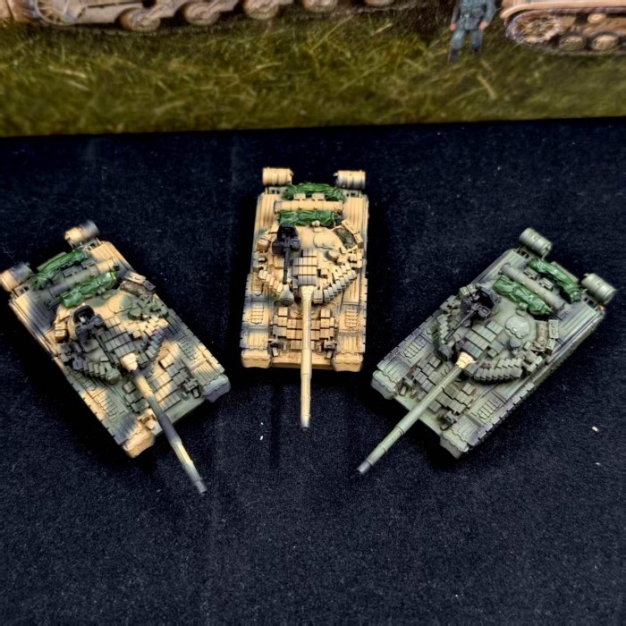 Thế Giới Xe Tăng Chiến Tranh Cầm Tay 1 / 144 T80 Chiến Tranh Chính Xe Tăng Bộ Sưu Tập Thành Phẩm Mô 