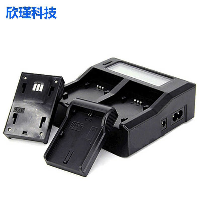 USB LCD Ngang Sạc Kép F550 Sạc Camera Pin LCD Sạc Kép f750 F970 F980 F990