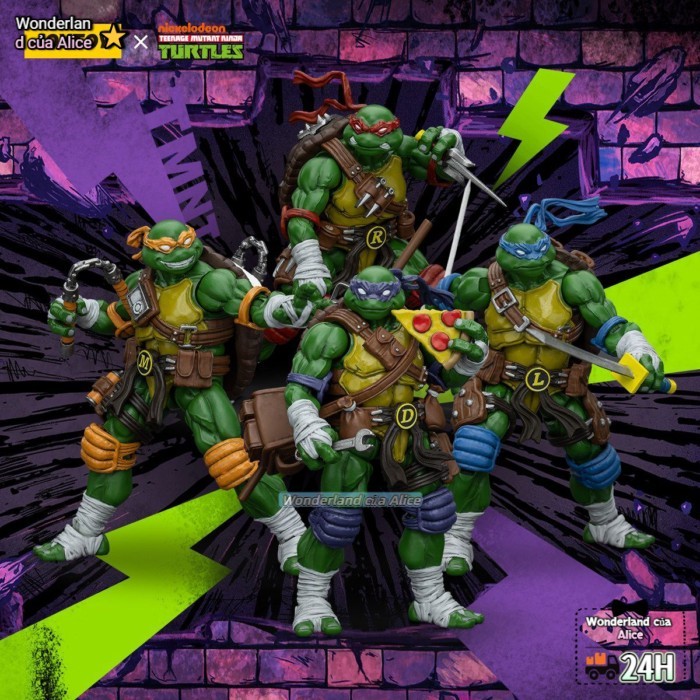 Ninja Rùa Teenage Mutant Ninja Turtles Donatello Michelangelo Người lính Hình