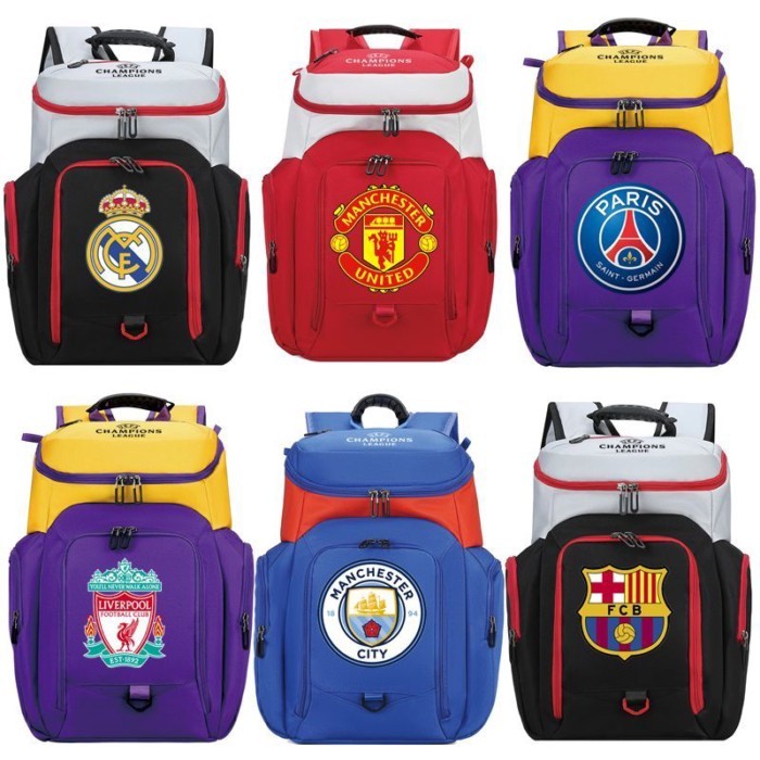 Football Training Bag Large Capacity Independent Ball Warehouse Manchester City Manchester United B