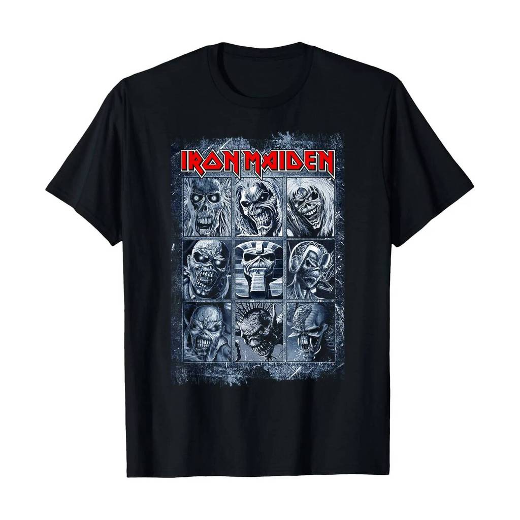 Áo thun Iron Maiden Nine Eddies, Áo thun ngắn tay Unisex siêu mềm mại thoải mái