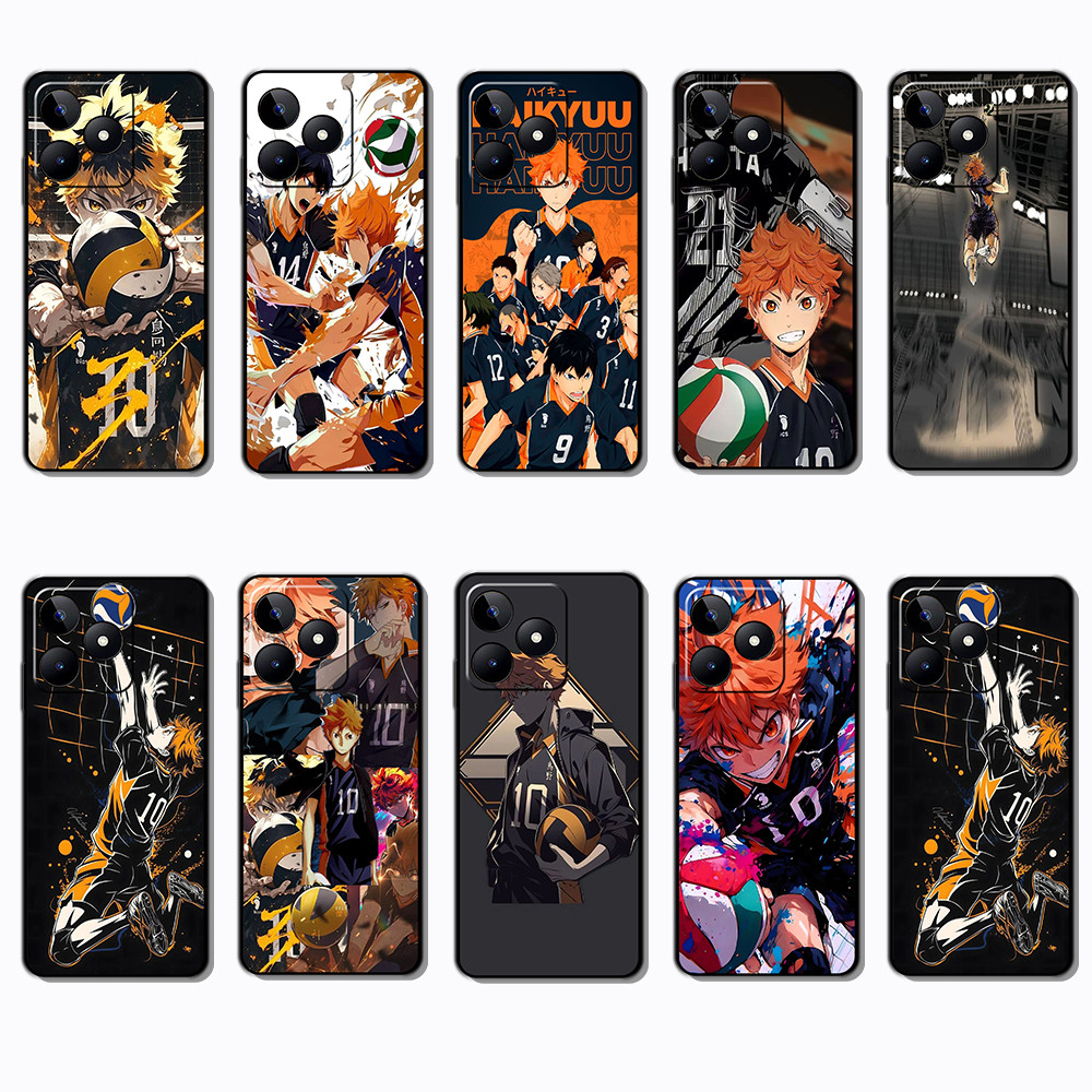 Ốp điện thoại màu đen mềm cho OPPO A5i A5X A5 Pro A5m A3NFC haikyuu caseg