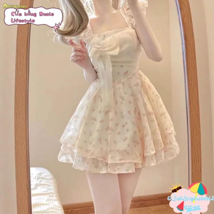 Váy nữ lolita trang phục hàng ngày mùa hè của phụ nữ Váy công chúa lolita cho bé gái mùa hè váy ngủ