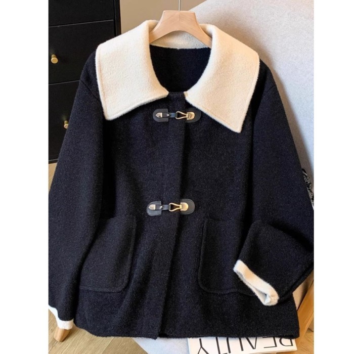 Winter High-end Small Fragrance Sweater Jacket For Women New Korean Style Unique And Beautiful A