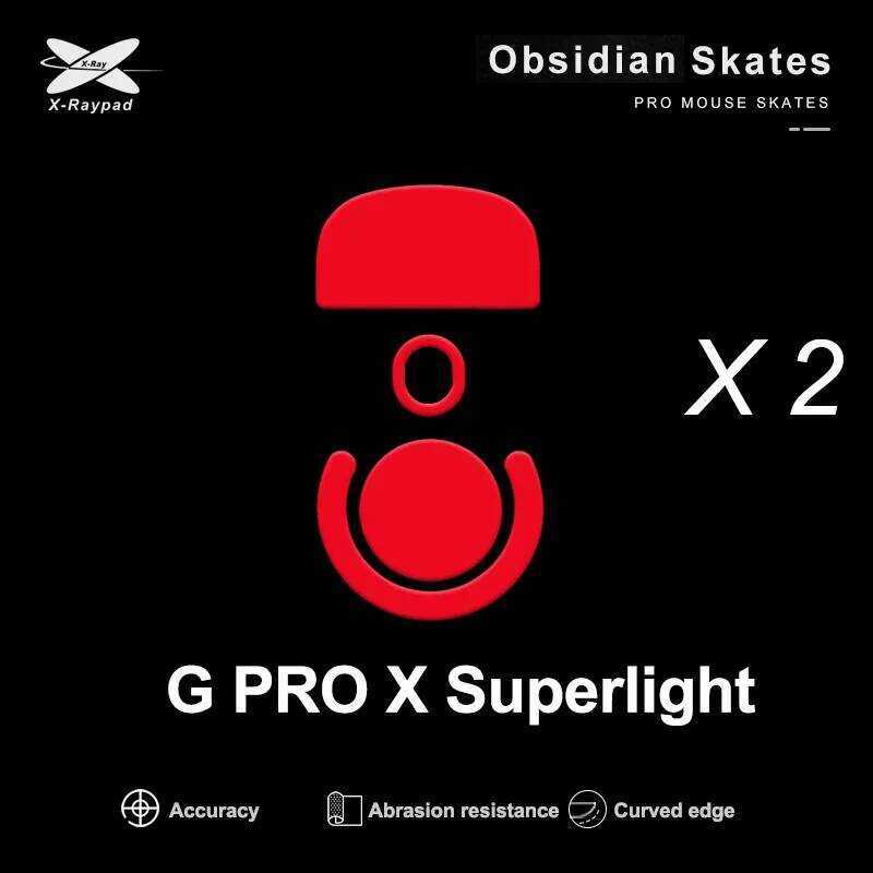 Giày trượt X-Raypad Obsidian cho G Pro X Superlight