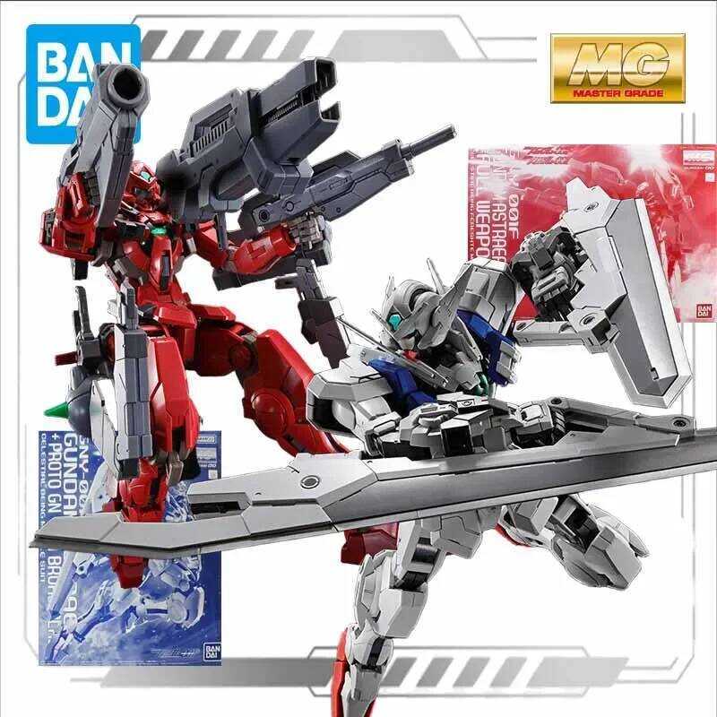 Bandai MODEL KIT GUNDAM MG 1/100 Gundam Astraea Twin Broad Blade Anime Action Assembly Toys Model Gi