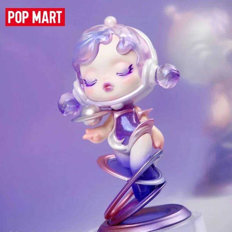 POPMART SKULLPANDA Flowing Light with Sound figure Beautiful Display Creative Ornament