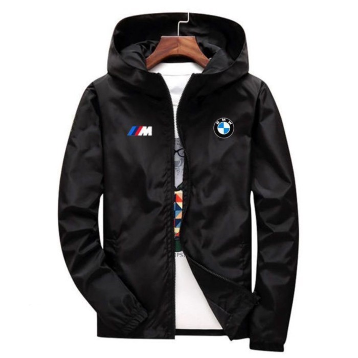 Áo khoác có mũ trùm đầu BMW BMW Xuân Thu Áo khoác thể thao mới