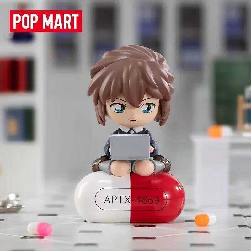 POP MART Famous Detective Conan Classic Character Series Blind Mystery Box Toys Doll Anime Figure De