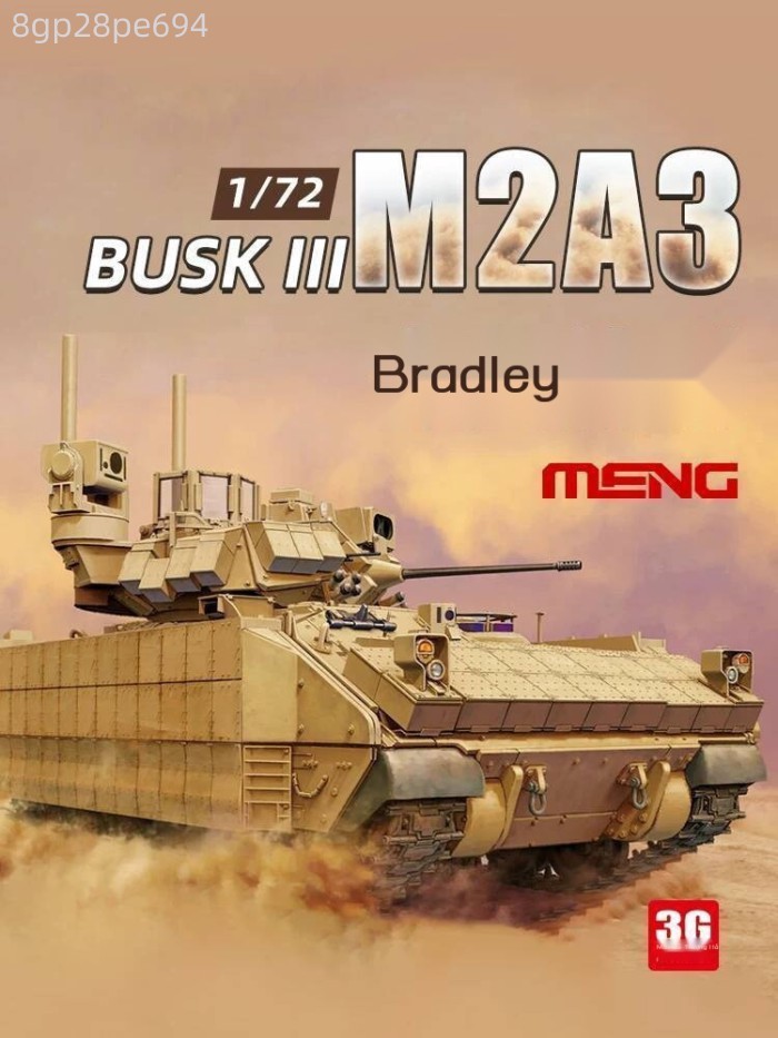 [SALE] Mô hình 3G MENG 72-005 1/72 Xe chiến đấu bộ binh M2A3 Bradley BUSK III của Mỹ