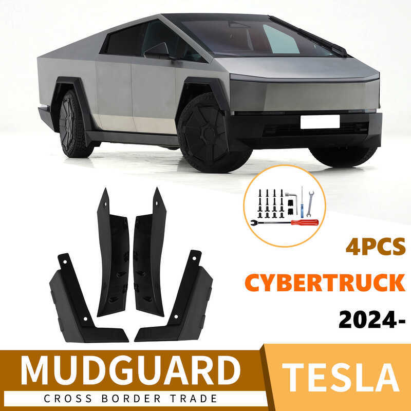 Thích hợp cho Tesla Cybertruck 2024 Pickup Cửa trước dưới góc chắn bùn
