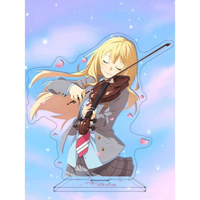 Lời nói dối của bạn vào tháng Tư Acrylic Đứng Kaoru Miyahara Ma Gongsheng Sawabe Tsubaki Totsunato A