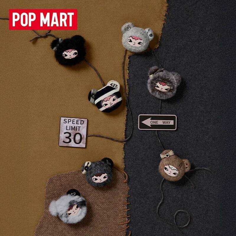 POPMART HIRONO Road Journal 0427 Series Fridge Magnet Blind Guess Bag Mystery Box Toys Doll Anime Fi