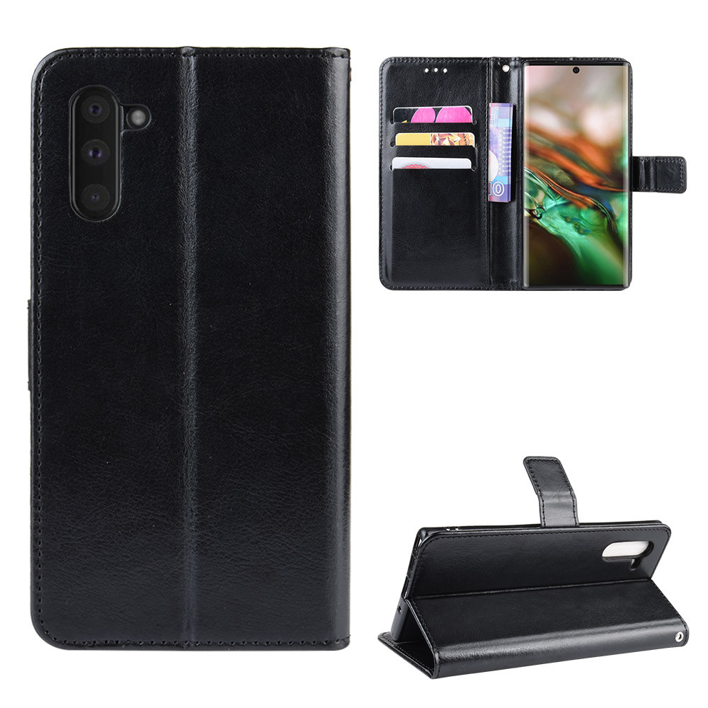Ví Da Dành Cho Samsung Galaxy Note 20 Ultra 10 Plus Lite XCover Pro Xcover 5 6 7 Pro Khe Cắm Thẻ Lật