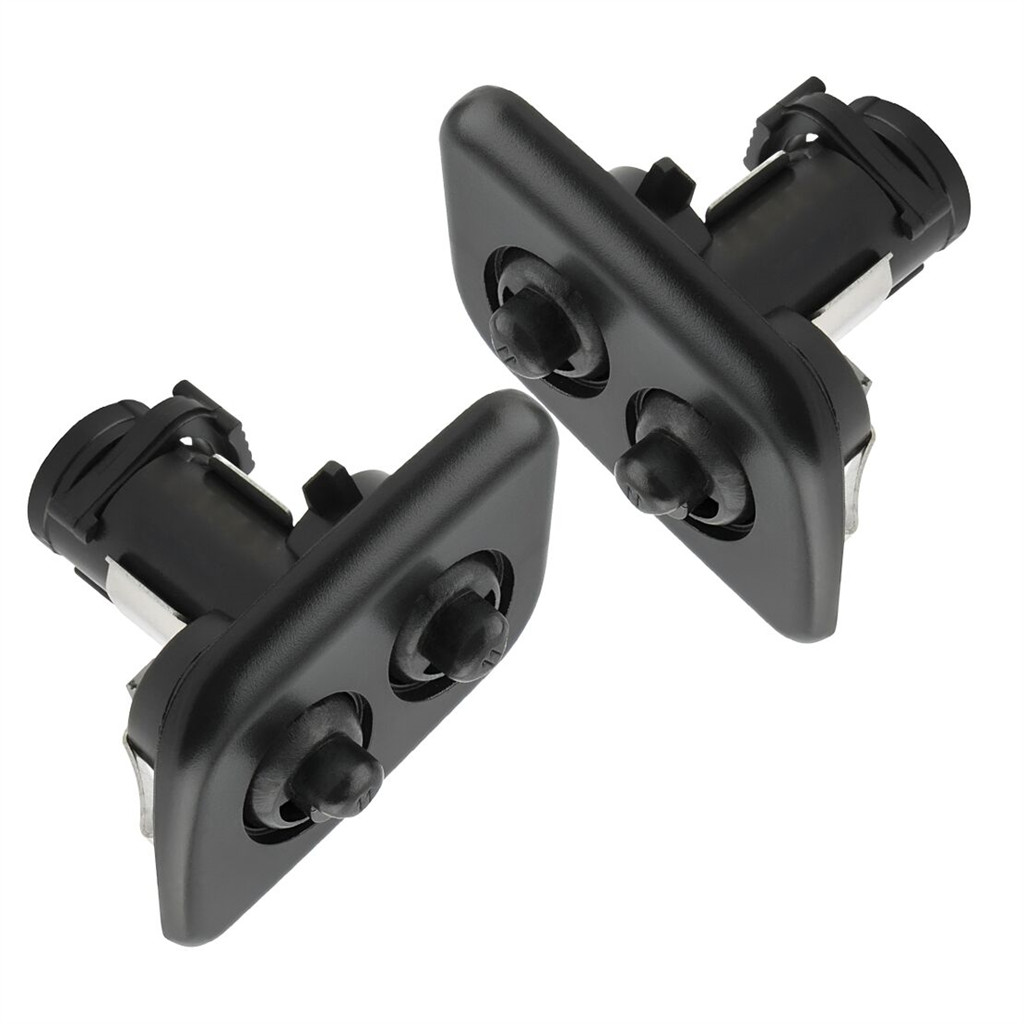 1 Cặp Vòi Rửa Đèn Pha Trước Trái & Phải Phù Hợp Cho Xe BMW E39 525i 528i 530i 540i M5