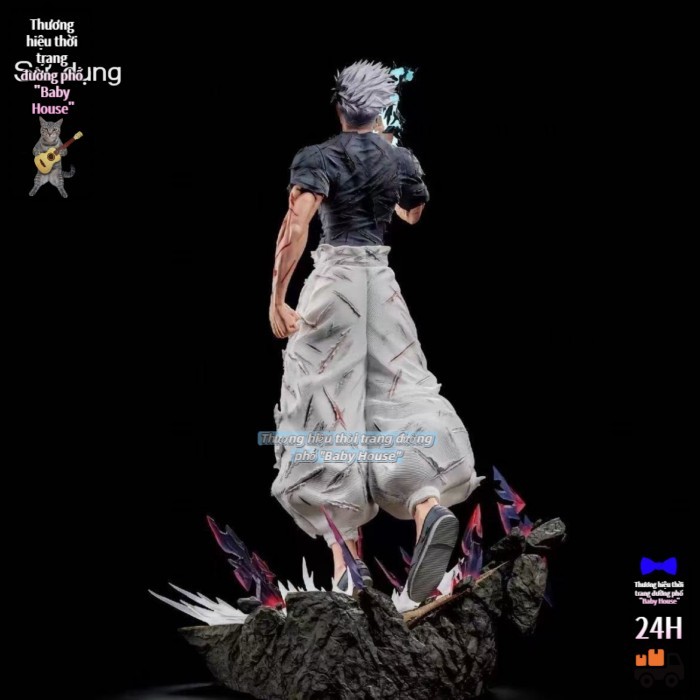 C4 GK Battle Damage Gojo Satoru [Zhenzang Top Accessory] Spell Return Peripheral K Figure Model Tre