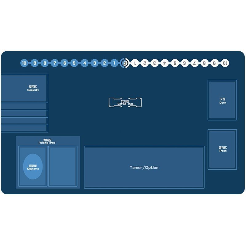 Digimon Playmat Digimon Card Mat dtcg Đơn Giản Tùy Chỉnh Đơn Giản Trung Quốc Thẻ Thảm Cao Su Board G