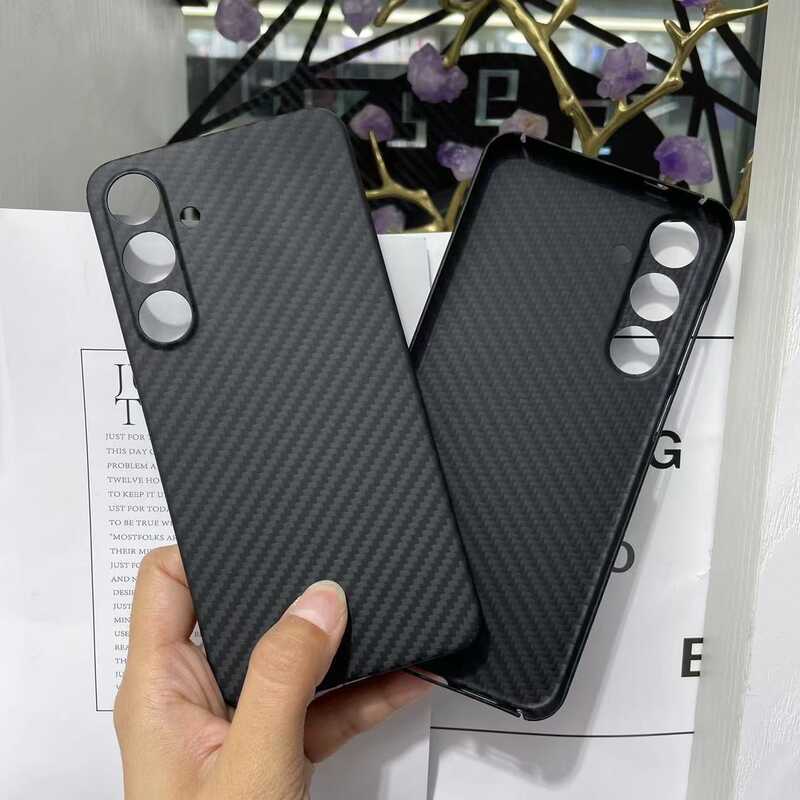 Thích hợp cho Ốp điện thoại Samsung GaxyS24plus Kevlar S24ultra Fang Lun Fiber S24