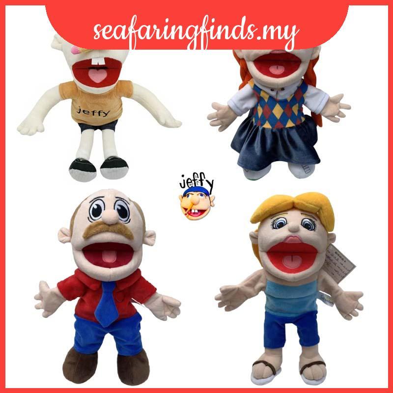 Búp Bê Búp Bê Búp Bê Jeffy 40cm Jeffy Tay Con Rối Sml Jeffy Con Rối Gia Đình Thật Jeffy Zombie Cậu B